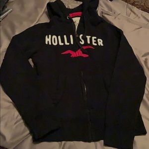 Size small Hollister zipper-up sweater